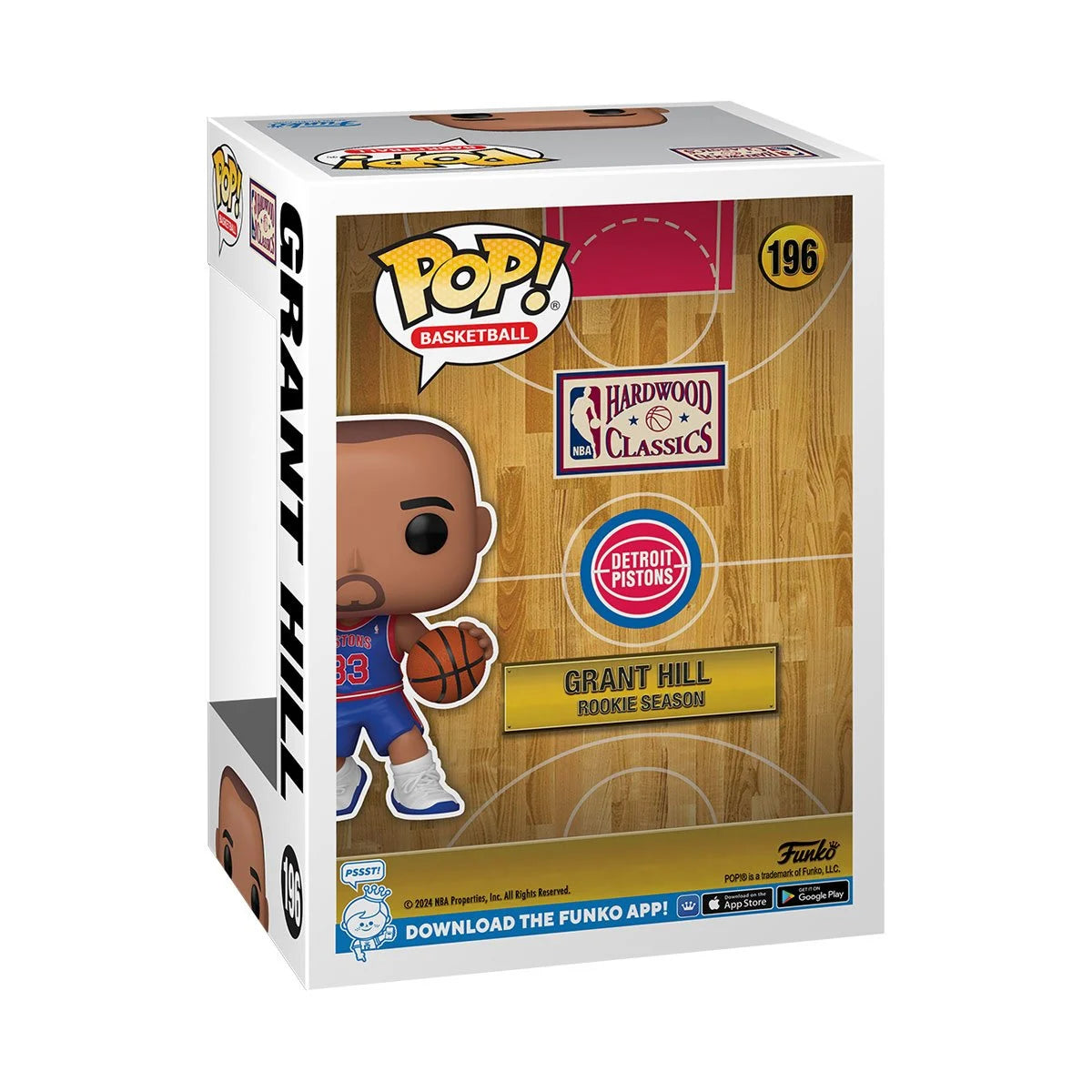 Funko Pop NBA Detroit Pistons: Grant Hill (196)