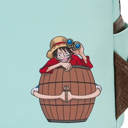 PREVENTA Loungefly One Piece: Luffy Gang Map Mini-Backpack