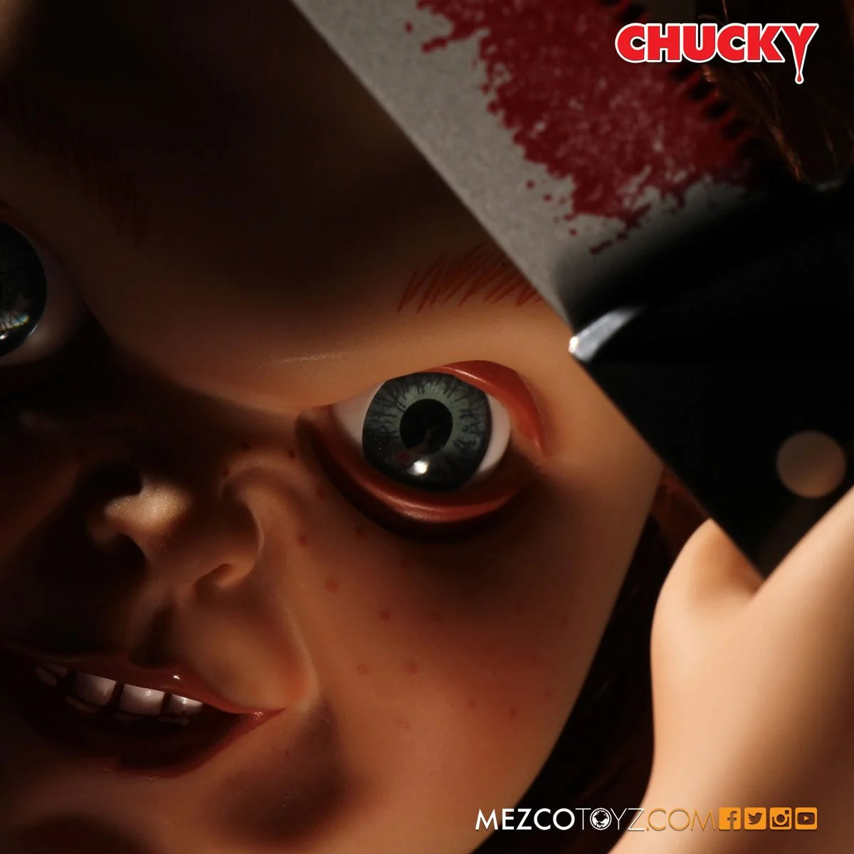 Mezco Toyz Child's Play: Sneering Chucky Talking Doll