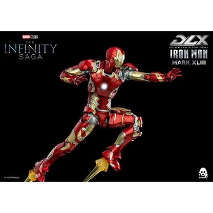 ThreeZero Avengers: Infinity Saga Iron Man Mark 43 DLX 1:12 Scale Action Figure