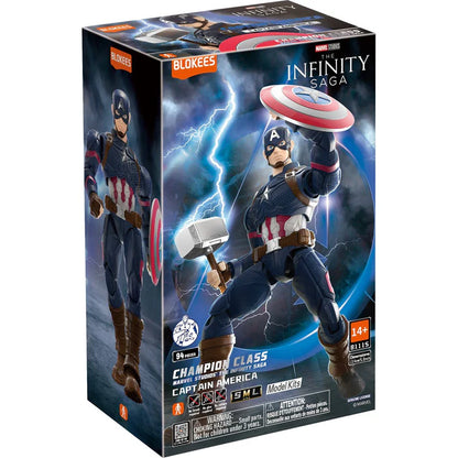 PREVENTA Blokees Champion Class Marvel Infinity Saga: Capitain America (81115)