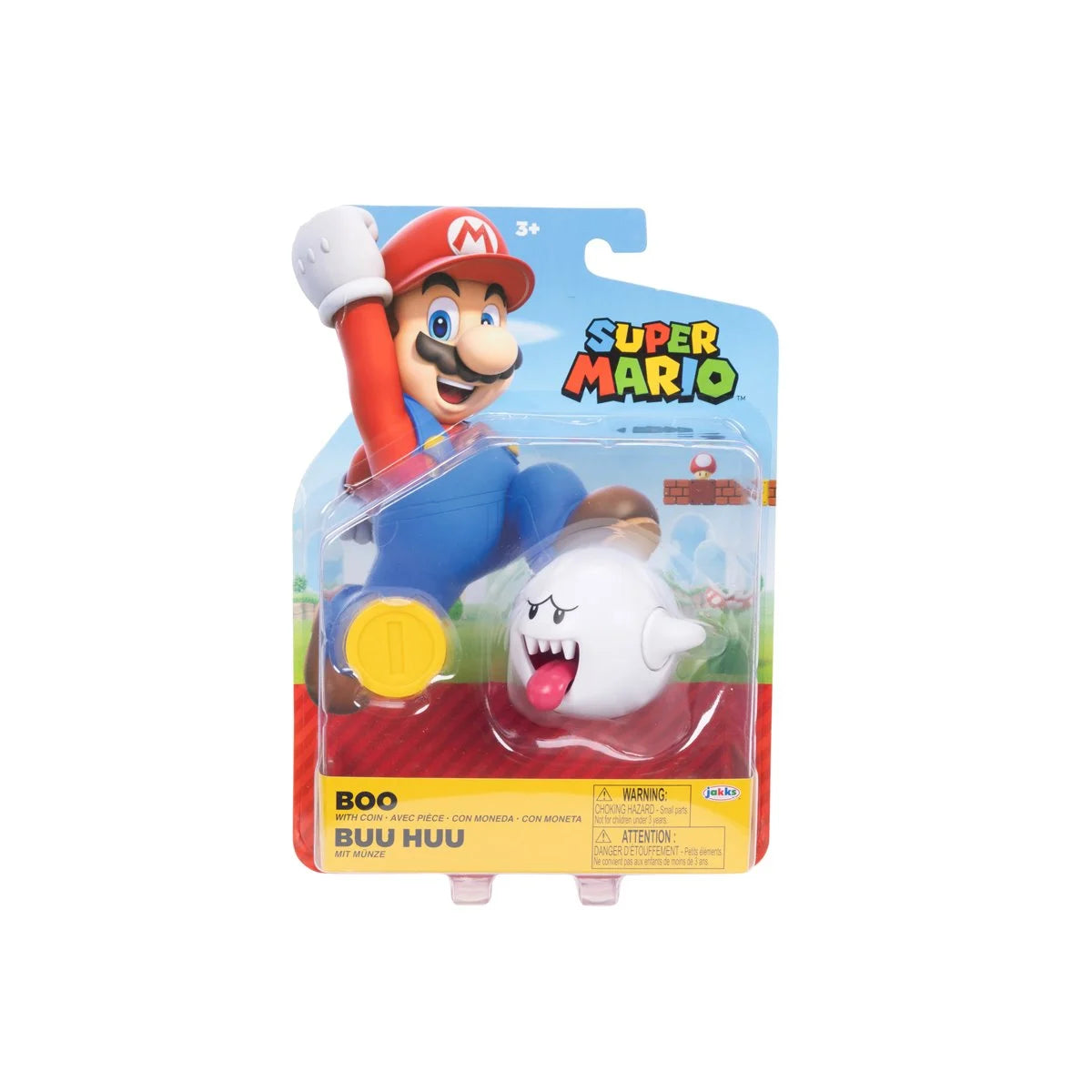 World of Nintendo Super Mario: Boo Action Figure