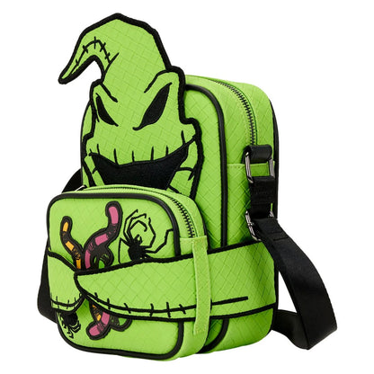 Loungefly The Nightmare Before Christmas Oogie Boogie Glow-in-the-Dark Crossbuddies Bag