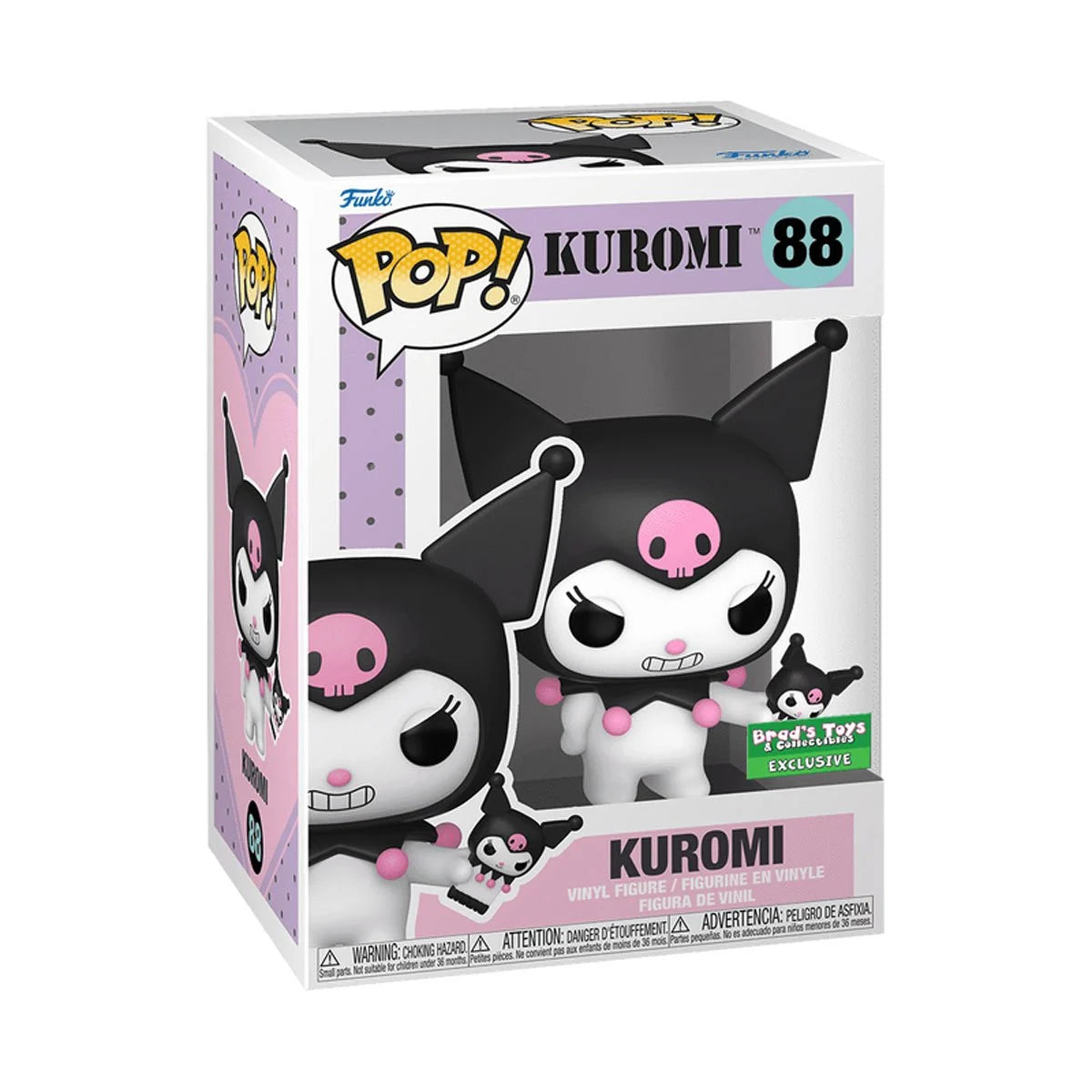 Funko Pop Sanrio: Kuromi - Brad's Toys and Collectibles Exclusive (88)