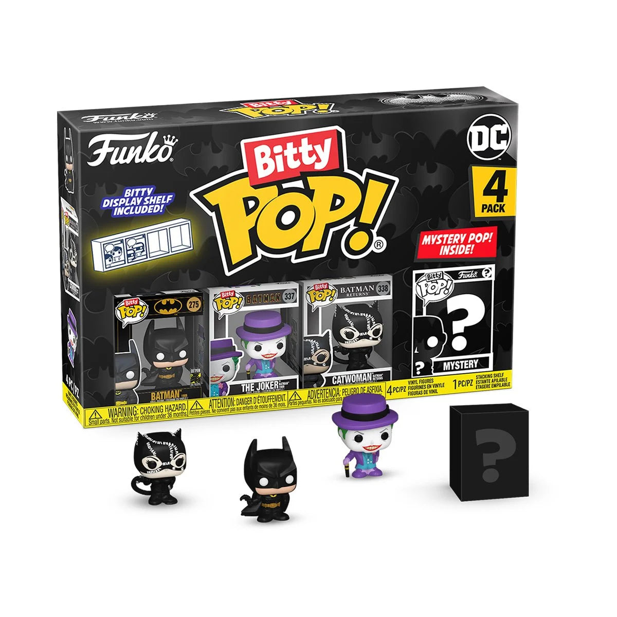 Funko Bitty Pop Batman 85th Anniversary: Batman 4-Pack