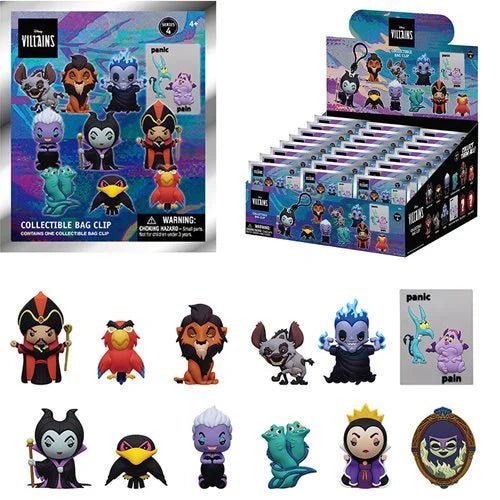 Monogram Foam Bag Clip: Disney Villains Series 4 - Individual Sorpresa