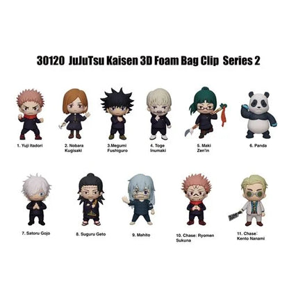 Monogram Foam Bag Clip: Jujutsu Kaisen Series 2 - Individual Sorpresa