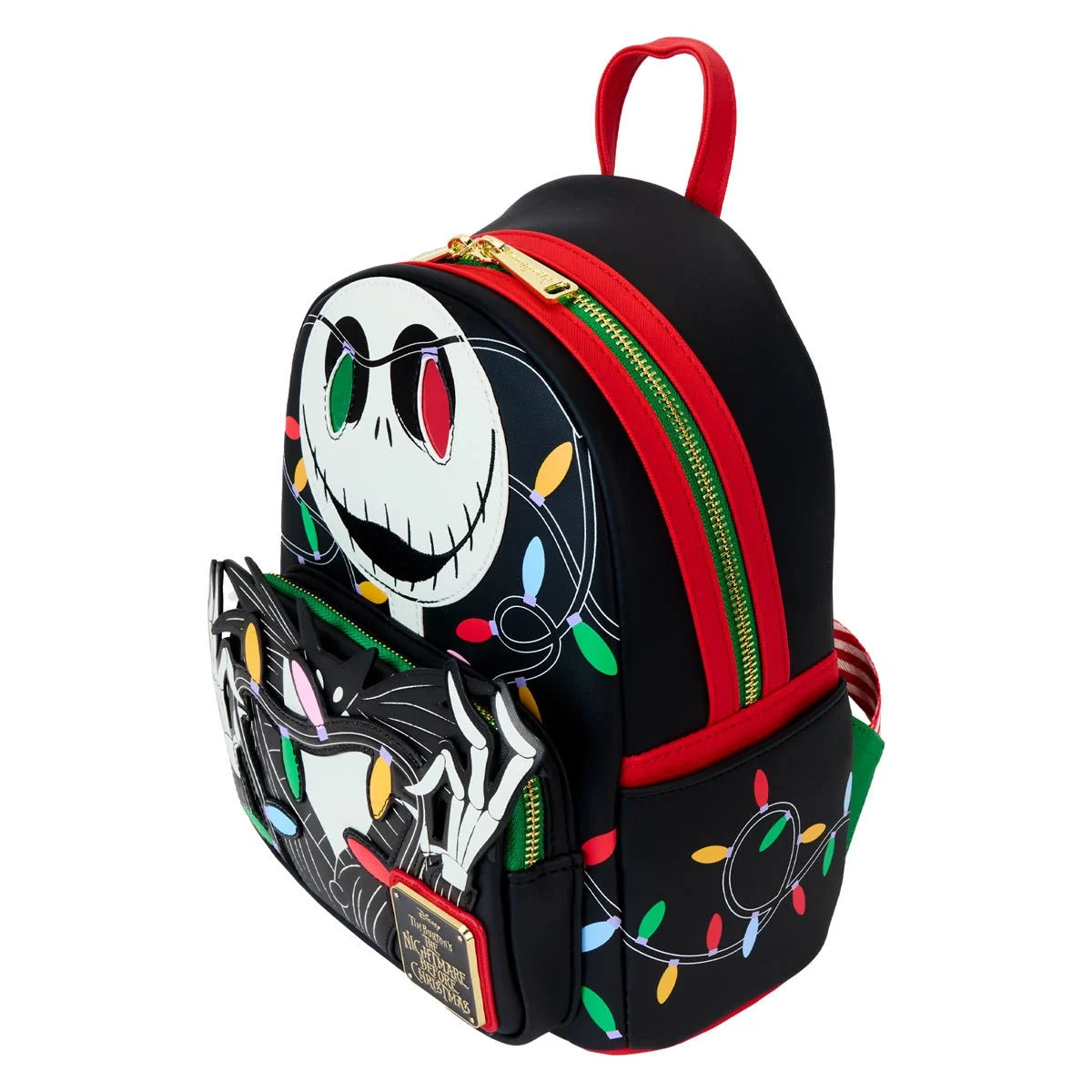 Loungefly The Nightmare Before Christmas: Smiling Jack Light-Up Mini Backpack