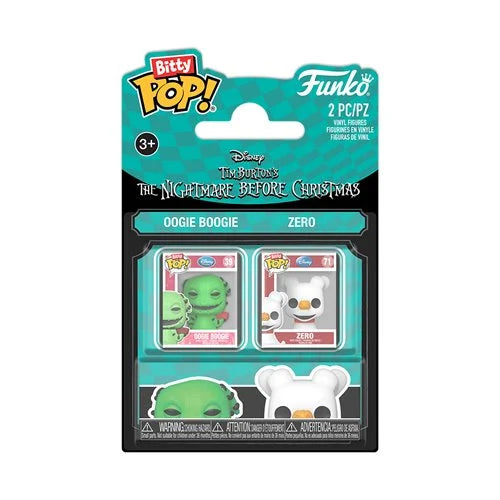 Funko Pop Bitty 2-pack The Nightmare Before Christmas: Oogie Boogie & Zero