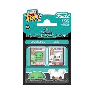Funko Pop Bitty 2-pack The Nightmare Before Christmas: Oogie Boogie & Zero
