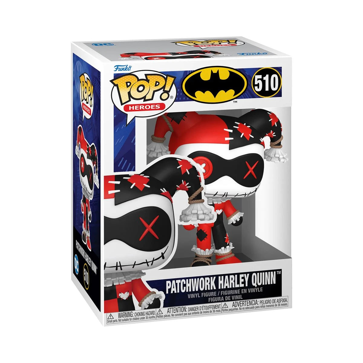 Funko Pop DC Super Heroes: Patchwork Harley Quinn (510)