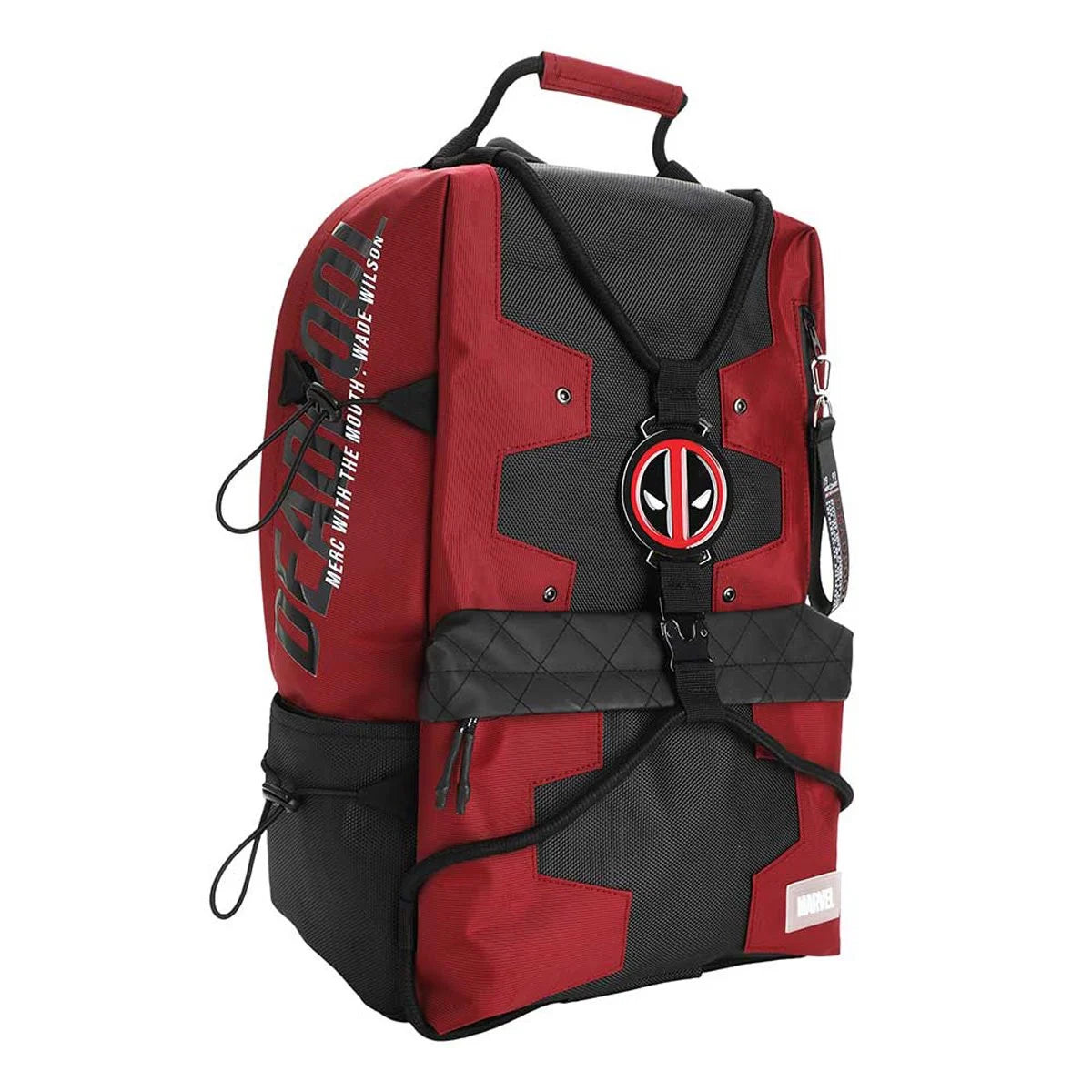 Bioworld Marvel Deadpool Bungee Suit-up Character Backpack