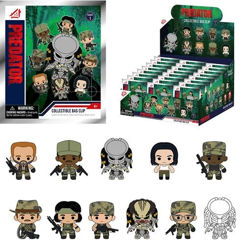 Monogram Foam Bag Clip: Predator Series 1 - Individual Sorpresa