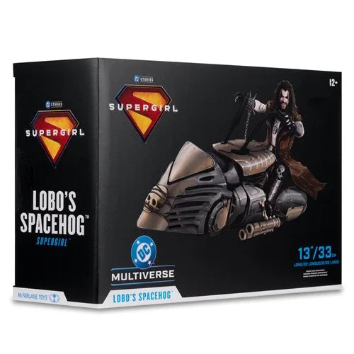 PREVENTA McFarlane DC Multiverse Supergirl Movie Lobo's Spacehog Vehicle