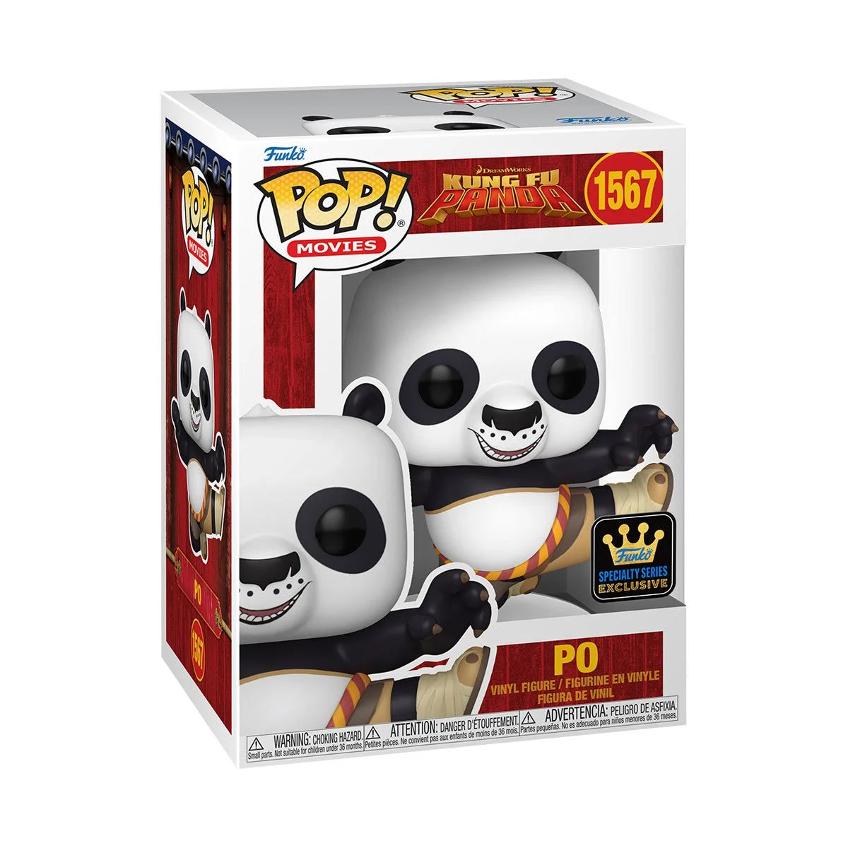 Funko Pop Kung Fu Panda: Po - Specialty Series (1567)