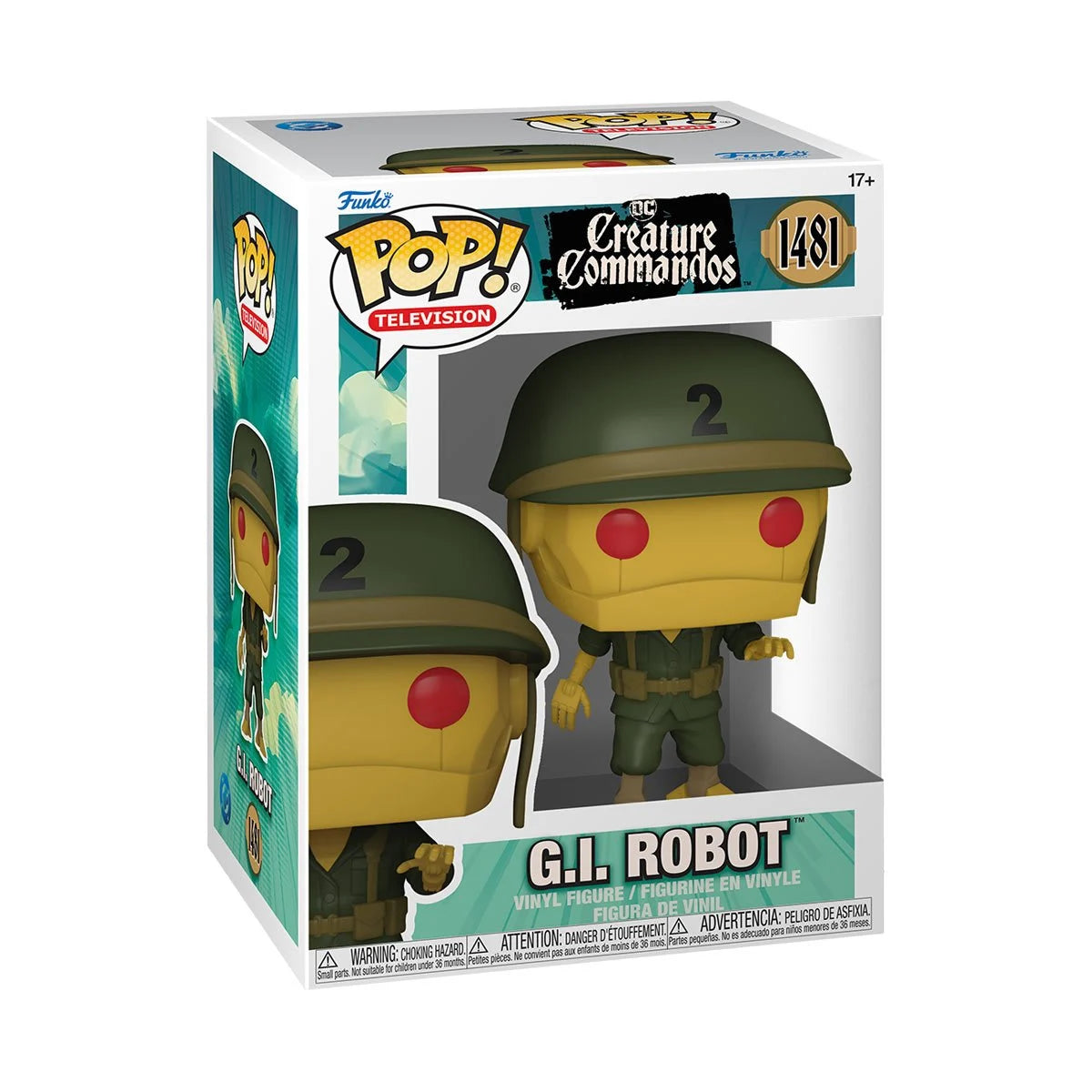 PREVENTA Funko Pop Creature Commandos: G.I. Robot (1481)