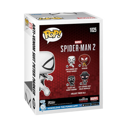 Funko Pop Spider-Man 2: Anti-Venom Suit Peter Parker (1025)