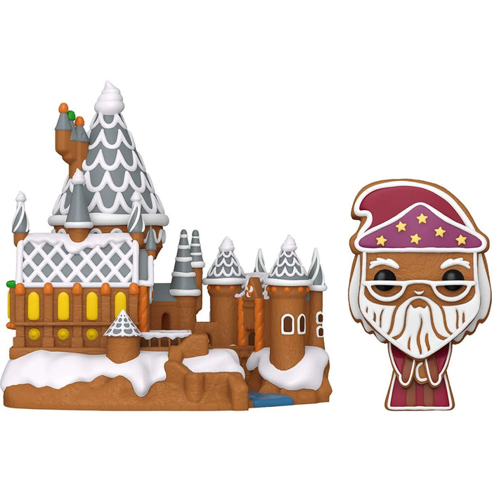 Funko Pop Town Harry Potter: Gingerbread Albus Dumbledore and Hogwarts (42)