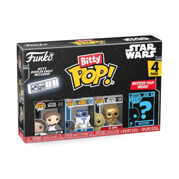 Funko Bitty Pop Star Wars A New Hope: Princess Leia 4-Pack