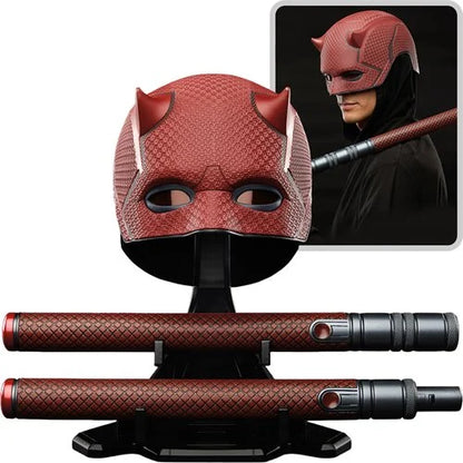 Marvel Legends Daredevil: Born Again Mask and Billy Club Prop Replicas