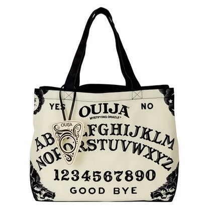 Loungefly Ouija Board Oversize Glow-in-the-Dark Canvas Tote Bag