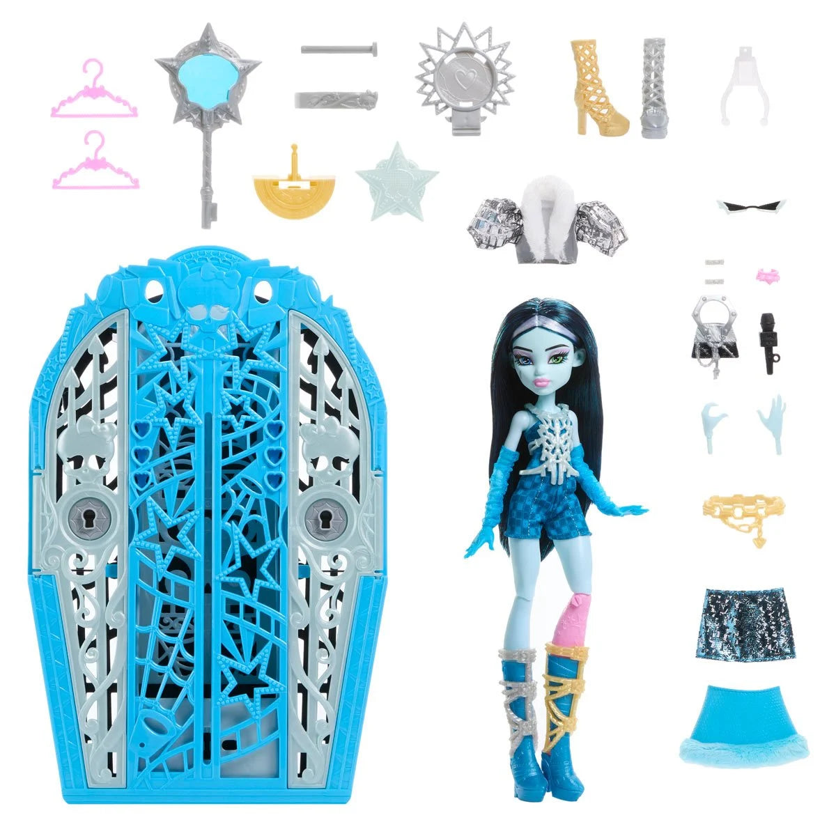 Mattel Monster High Skulltimate Secrets Hauntlywood Mysteries Frankie Stein Doll — imagen 2