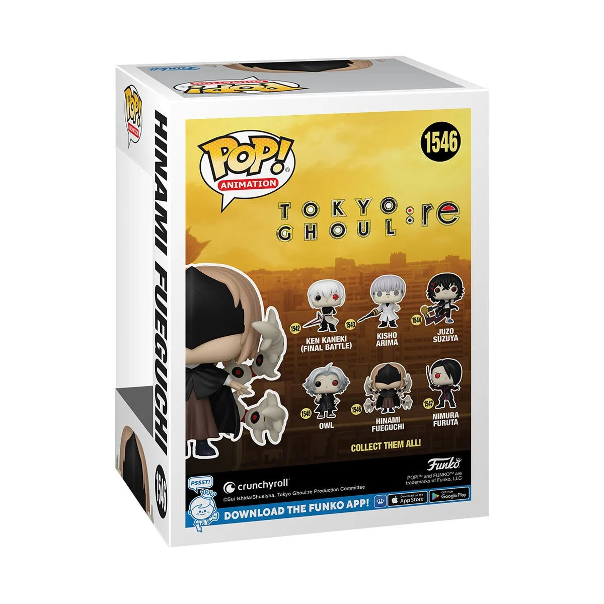 Funko Pop Tokyo Ghoul:re: Hinami Fueguchi (1546)