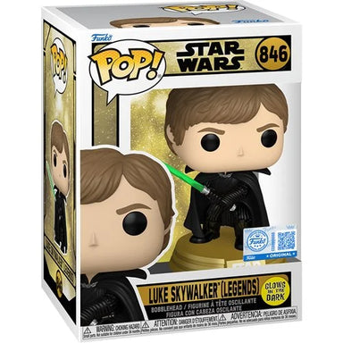 PREVENTA Funko Pop Star Wars Legends: Luke Skywalker Glows In The Dark - Specialty Series (846)