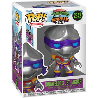 PREVENTA Funko Pop Teenage Mutant Ninja Turtles x Godzilla: Donatello x Jet Jaguar (2342)