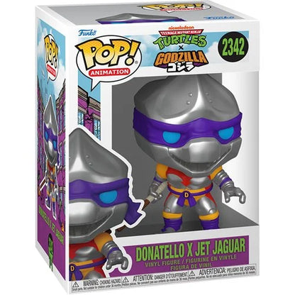 PREVENTA Funko Pop Teenage Mutant Ninja Turtles x Godzilla: Donatello x Jet Jaguar (2342)