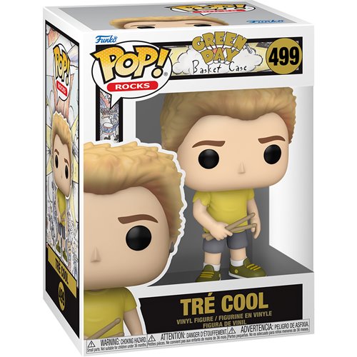 PREVENTA Funko Pop Green Day: Tré Cool Basket Case (499)