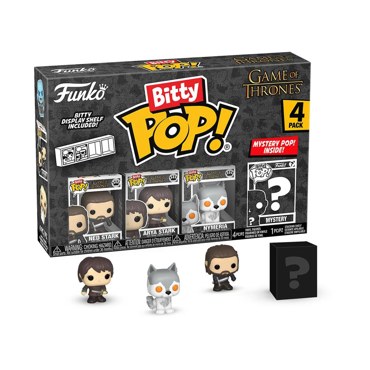 Funko Bitty Pop Game of Thrones: Ned Stark 4-Pack