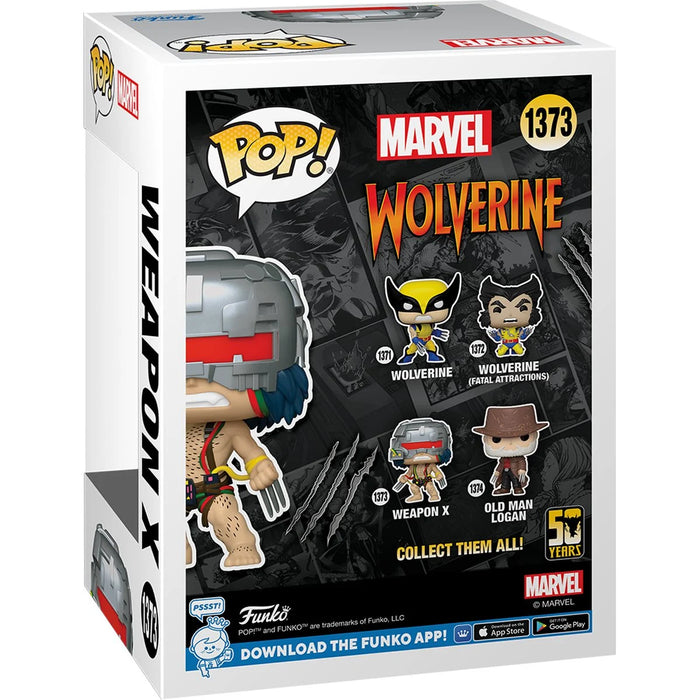 Funko Pop Wolverine 50th Anniversary: Weapon X (1373)