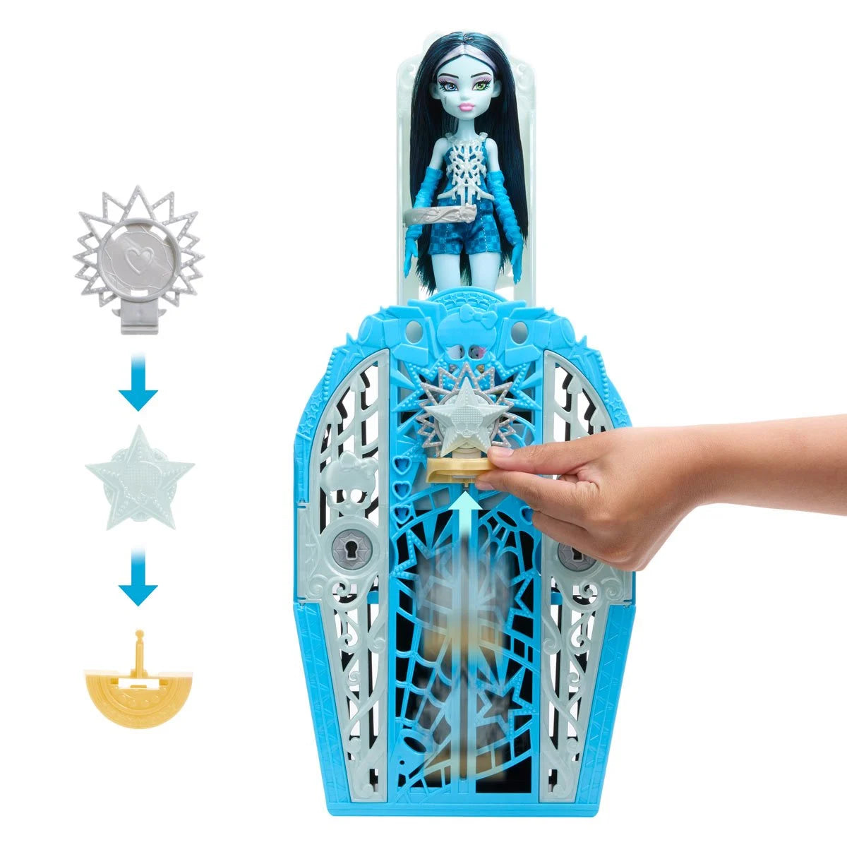 Mattel Monster High Skulltimate Secrets Hauntlywood Mysteries Frankie Stein Doll — imagen 5