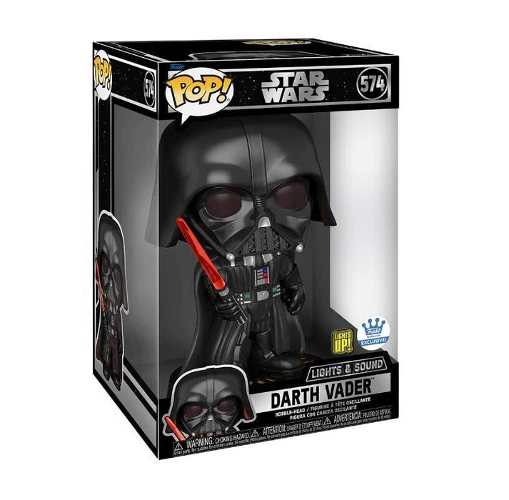 Funko Pop Jumbo Star Wars: Darth Vader Lights & Sound (574)