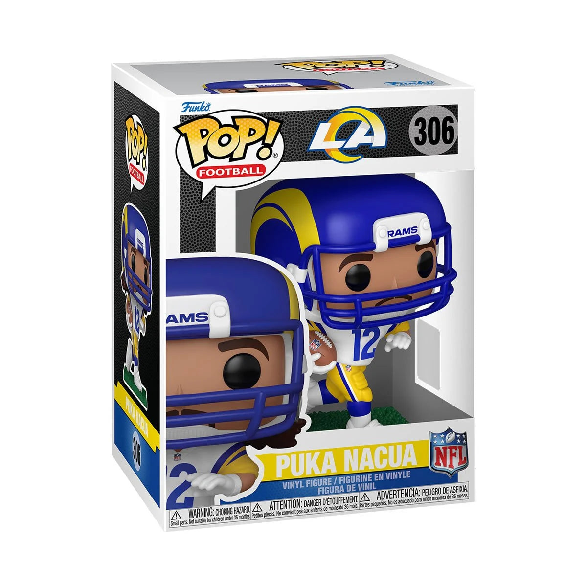 Funko Pop NFL Rams: Puka Nacua (306)