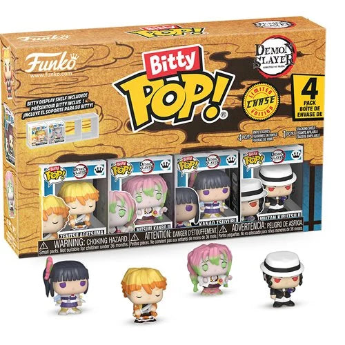PREVENTA Funko Bitty Pop 4-Pack Demon Slayer: Zenitsu - Specialty Series