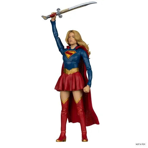 PREVENTA McFarlane DC Multiverse Deluxe Theatrical Edition Wave 4 Supergirl Movie Supergirl and Baby Krypto 7-Inch Scale Action Figure