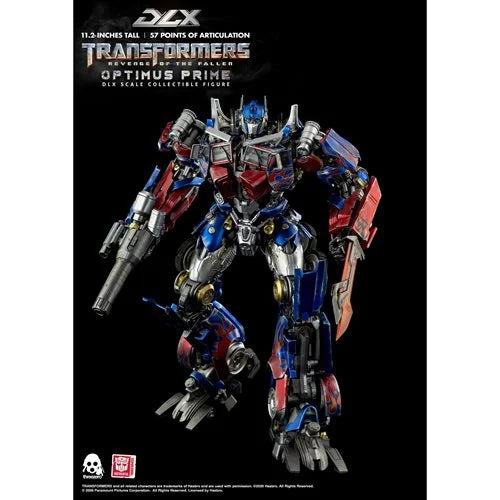 ThreeZero Transformers: Revenge of the Fallen: Optimus Prime DLX Action Figure