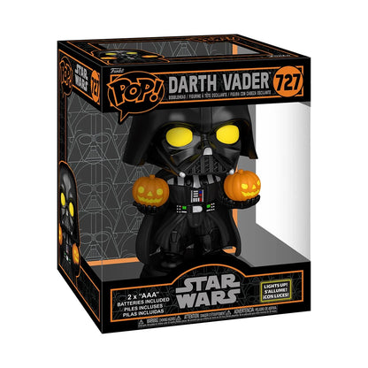 Funko Pop Super Star Wars: Darth Vader Halloween Light-Up (727)