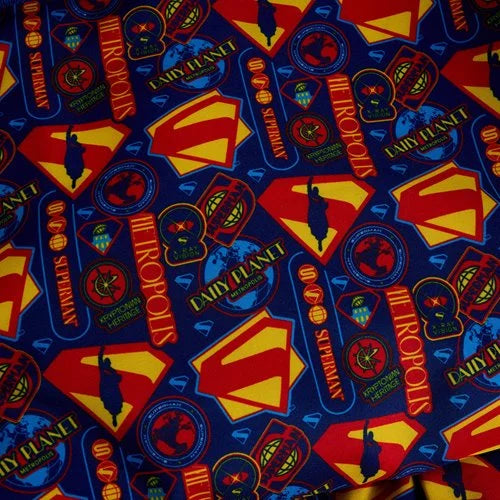 Loungefly Superman 2025 Nylon Full-Size Backpack