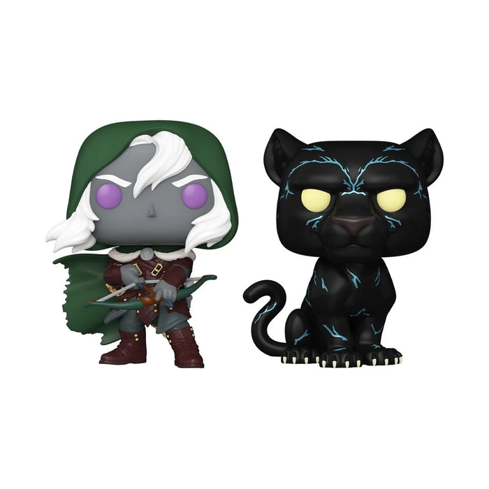 Funko Pop Dungeons & Dragons: Drizzt Do'urden & Guenhwyvar 2-Pack