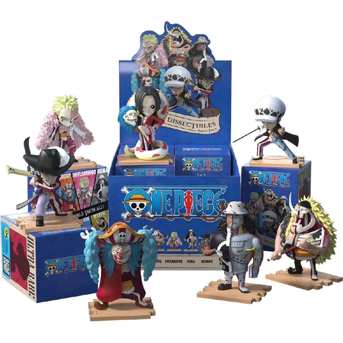 Mighty Jaxx Freeny's Hidden Dissectibles: One Piece Warlords Serie 4 - Individual Sorpresa