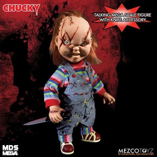 Mezco Toyz Child's Play: Chucky Talking Mega-Scale 15-Inch Doll - ReRun