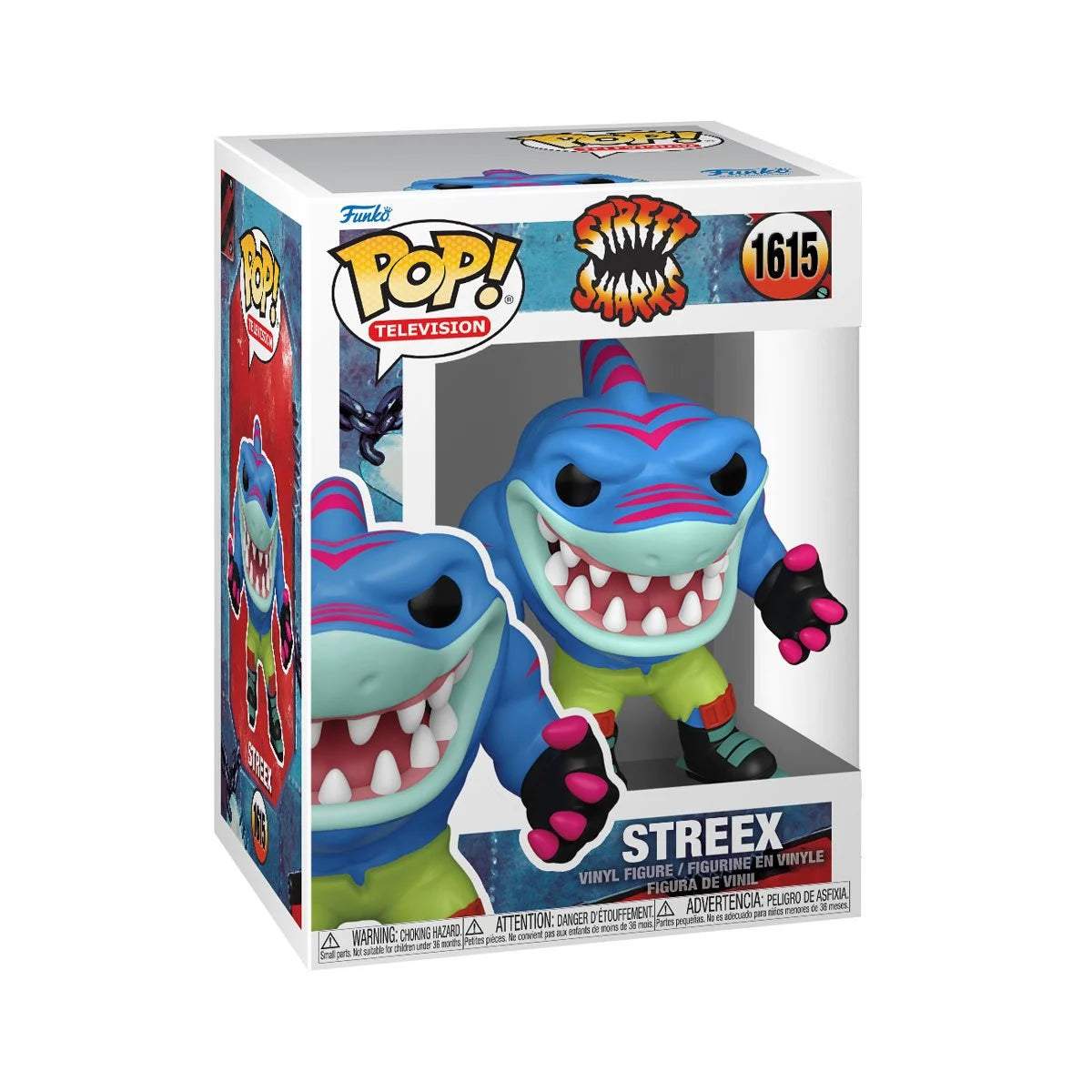 Funko Pop Street Sharks: Streex (1615)