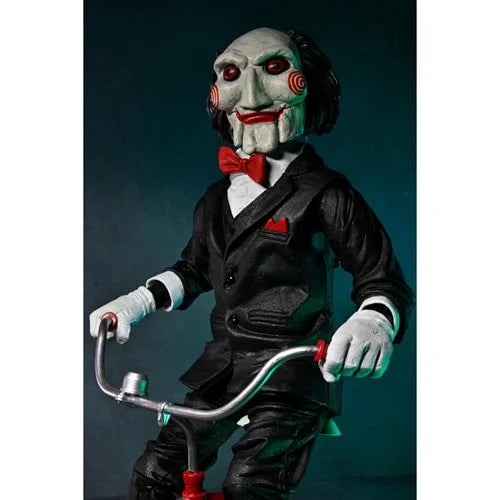 NECA SAW: Billy the Puppet with Tricycle 12-Inch Action Figure