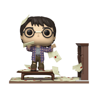 Funko Pop Deluxe Harry Potter: Harry Potter with Hogwart Letters - Funkoshop Exclusive (136)