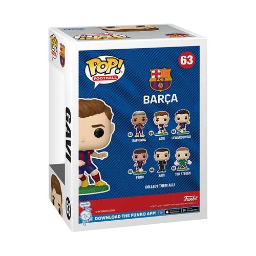 Funko Pop Barcelona FC: Gavi (63)