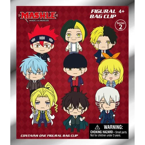 Monogram Foam Bag Clip: Mashle: Magic and Muscles Series 2 - Individual Sorpresa