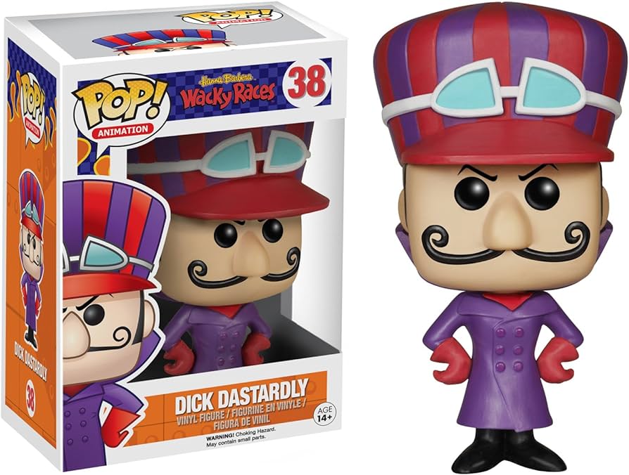 Funko Pop Hanna Barbera Wacky Races: Dick Dastardly (38)